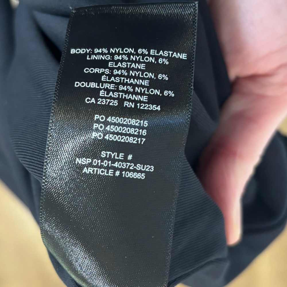 Aritzia Babaton Contour Cross Halter Neck Tank Bo… - image 4